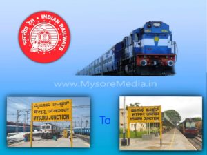 Mysore to Hassan train