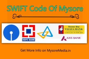 SWIFT Code of Mysore