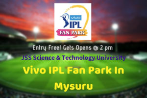 Vivo IPL Fan Park Mysuru