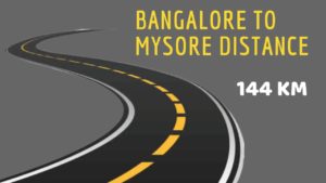 Bangalore to Mysore Distance