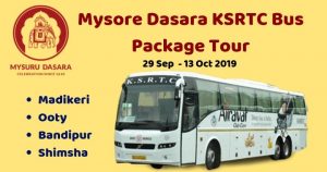 Mysore Dasara KSRTC Bus Package Tour